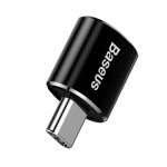 Baseus Converter Adapter Exquisite USB Male to Type C Female Black
