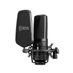BOYA BY-M1000 Professional Large Diaphragm XLR Condenser Microphone (3 Polar Patterns) - Image 2