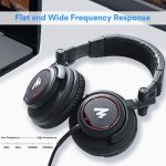 Maono AU-MH501 Professional Studio Monitor Headphone, Over Ear with 50mm Driver for Gaming, DJ, Studio and Microphone Recording - Image 4